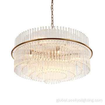 Luxury Chandelier Luxury Crystal Chandelier Modern Glass Hanging Lamp Supplier